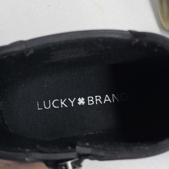 Lucky Brand Basel rain bootie black 7 - Picture 10 of 15